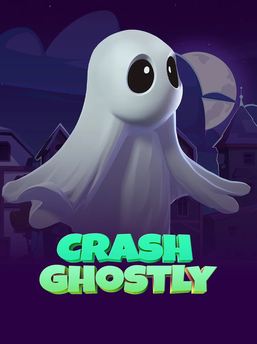 Juego crash con temática fantasma y movimiento intenso.